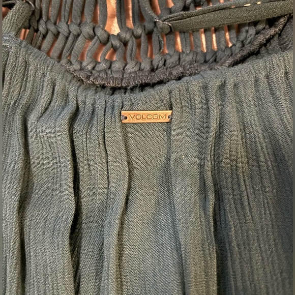 Dark teal, medium Volcom sundress - Picture 2 of 6